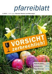 2012-04 April.pdf - Pfarrei Hitzkirch