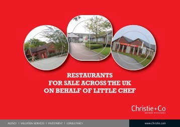 restaurants for sale across the uk on behalf of little chef