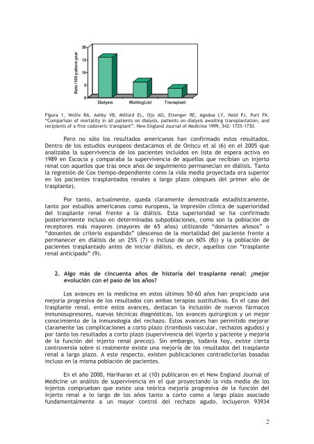 influencia de la época del trasplante y de la funciðn precoz del ...