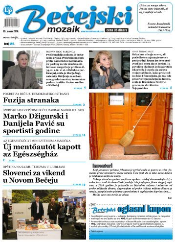 Fuzija stranaka Marko DÅ¾igurski i Danijela PaviÄ ... - BeÄejski mozaik