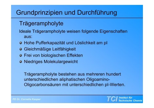 Gelelektrophorese - TCI @ Uni-Hannover.de