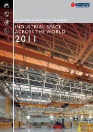 industrial space across the world - Cushman & Wakefield Russia