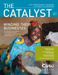 Catalyst - Spring '13 (pdf) - Cuso International