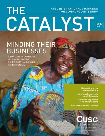 Catalyst - Spring '13 (pdf) - Cuso International