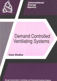 Demand Controlled Ventilating Systems Case Studies - Ecbcs