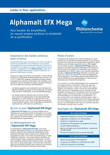 Alphamalt EFX Mega - MÃ¼hlenchemie GmbH & Co. KG