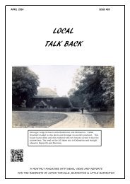 LOCAL TALK BACK April 2014