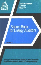Source Book for Energy Auditors Volume 2 - Ecbcs