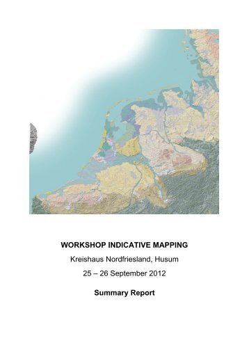 Workshop Indicative Mapping - Trilateral Wadden Sea Cooperation