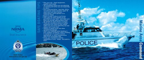 Marine Area Command - NSW Police Force