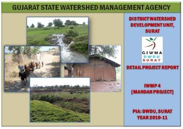 IWMP 4 - Commissionerate of Rural Development Gujarat State