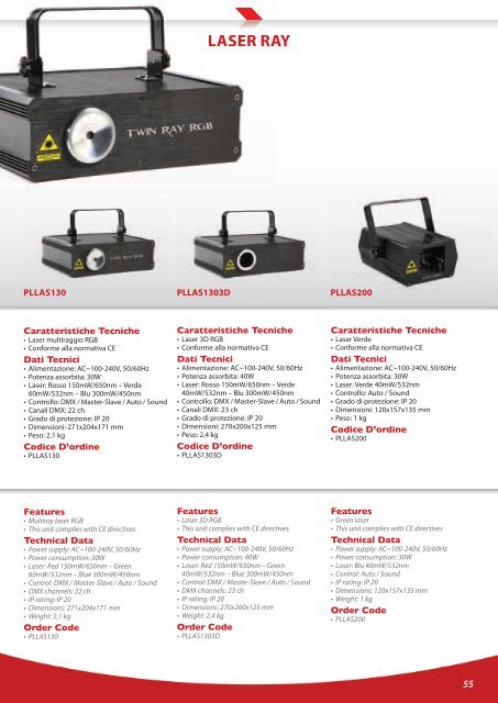 strobe projectors - Proel