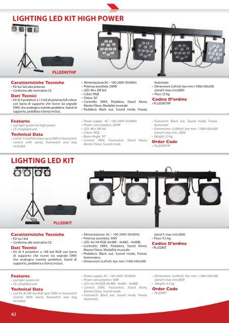 strobe projectors - Proel