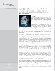 ROBOTS TO THE RESCUE - Dr Robot Inc.