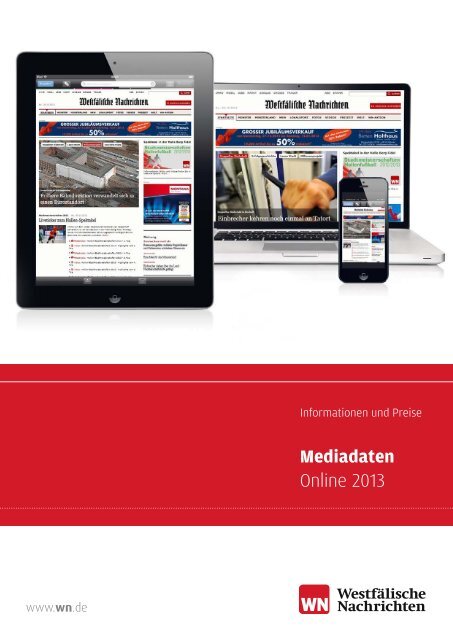 Mediadaten Online 2013 - Westfälische Nachrichten