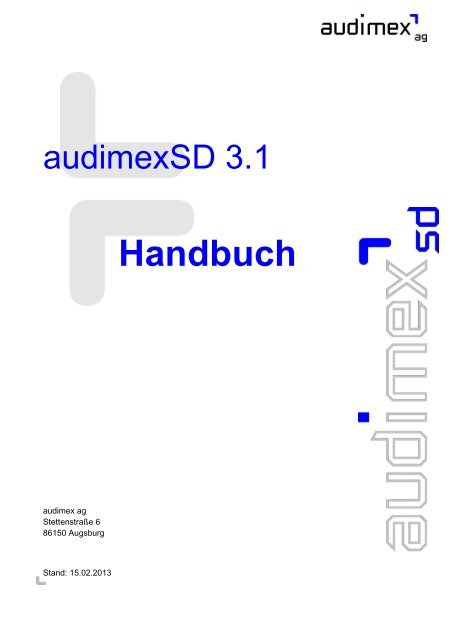 Handbuch - audimex