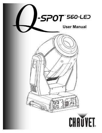 Q-Spot_560_UM_Rev8_WO.pdf - CHAUVETÂ® Lighting