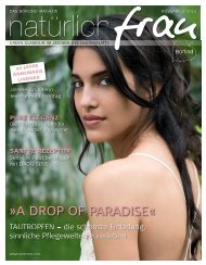 Ausgabe 02/2010 »A DROP OF  PARADISE - Annemarie Börlind