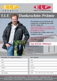 Hallen für Landwirtschaft | Handwerk | Reitsport ... - ELF Hallen