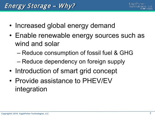 General EPT Li-Ion presentation