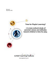 Time for Playful Learning? - A cross-cultural study of ... - Play Scotland