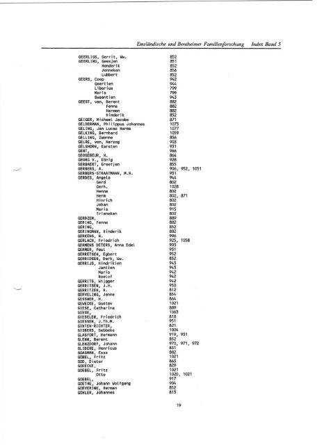 Gesamtregister - Arbeitskreis Familienforschung der Emsländischen ...