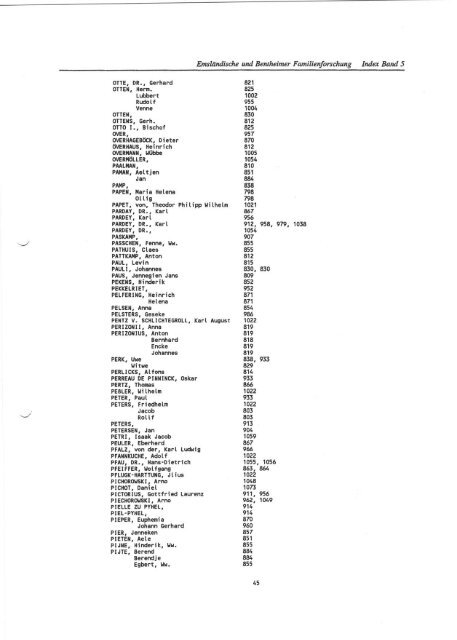Gesamtregister - Arbeitskreis Familienforschung der Emsländischen ...