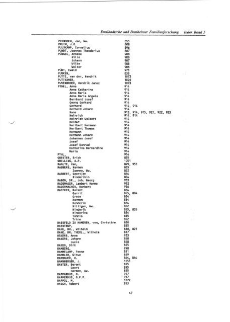 Gesamtregister - Arbeitskreis Familienforschung der Emsländischen ...