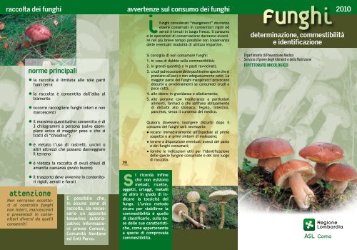 Funghi - Asl Como