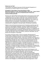 ELSA_JURAcon-Jahrbuch_Diplomat auf Zeit - ELSA Germany
