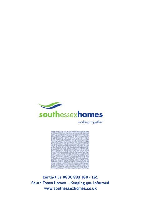 The Support Booklet - South Essex Homes