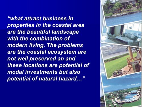 SUSTAINABLE CITIES: PARADIGM OF INTEGRATED COASTAL ZONE MANAGEMENT ...