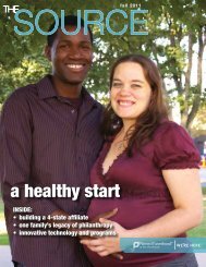 a healthy start - Planned Parenthood