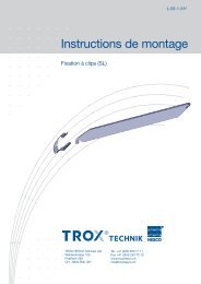 Instructions de montage Fixation Ã  clips (SL) - TROX HESCO ...