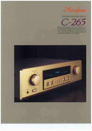 C-265 - Accuphase