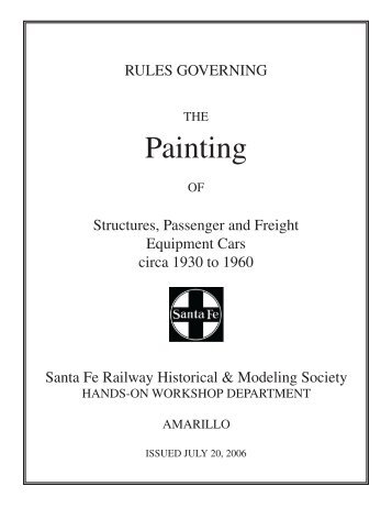 Painting Guide - Santa Fe Railway Historical & Modeling Society