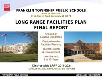 Long Range Facilities Plan - Franklin Board of Education