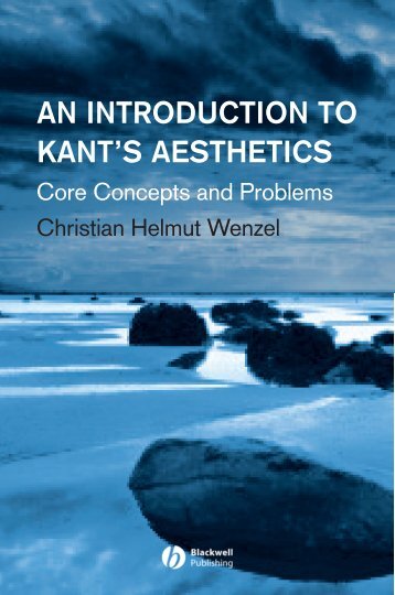 AN INTRODUCTION TO KANT'S AESTHETICS