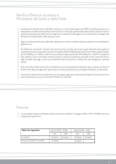 Sommario - MEMC Electronic Materials, Inc.