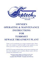 Turbojet 2000 Technical Specification - Icon-Septech