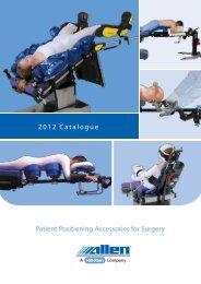 Patient Positioning Accessories for Surgery 2012 ... - mediwar.ch