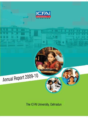 Annual Report - The ICFAI University Dehradun