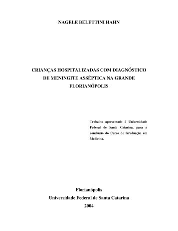 NAGELE BELETTINI HAHN CRIANÇAS HOSPITALIZADAS ... - UFSC