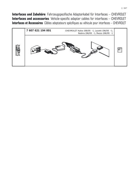 Zubehörkatalog (pdf, 10 MB) - Blaupunkt