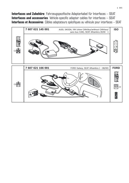 Zubehörkatalog (pdf, 10 MB) - Blaupunkt