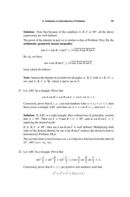 103 Trigonometry Problems