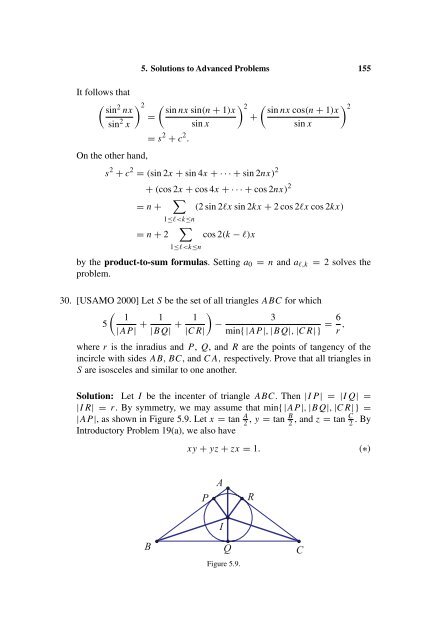 103 Trigonometry Problems