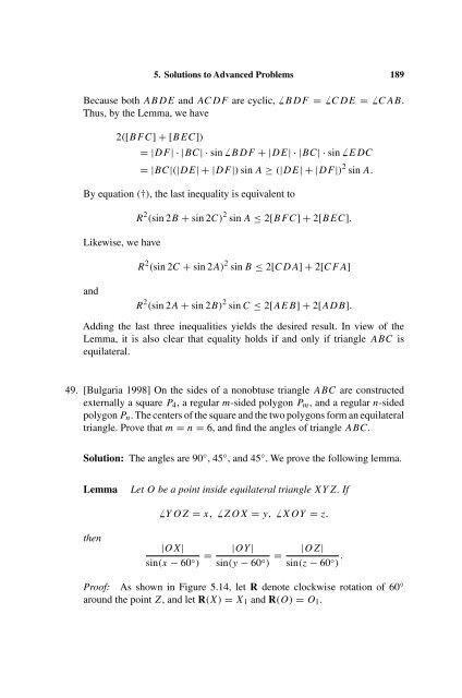 103 Trigonometry Problems