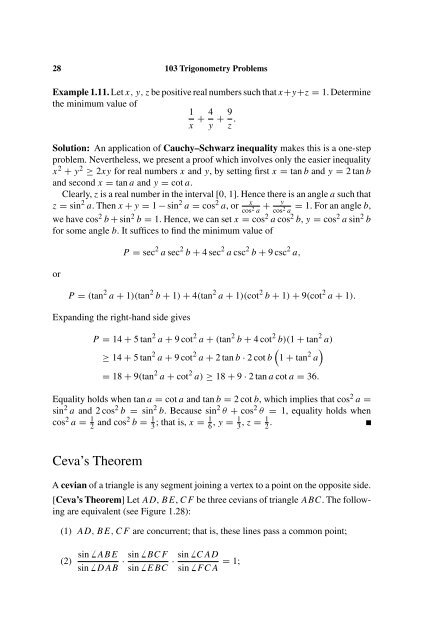 103 Trigonometry Problems