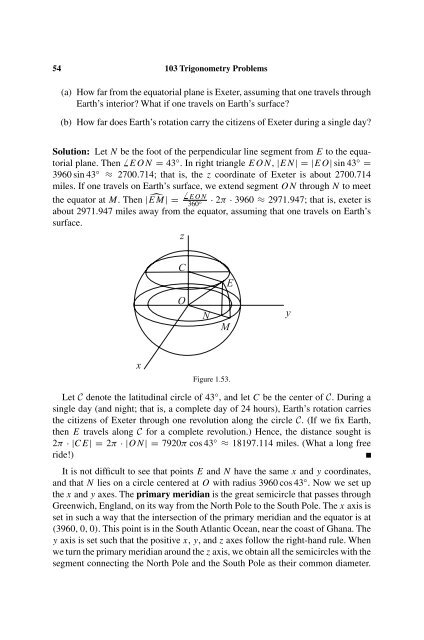 103 Trigonometry Problems